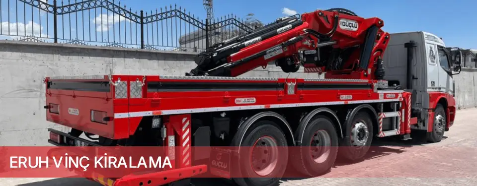 Eruh İlçemi Vinç Kiralama